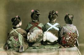 Female dancers (Kusakabe Kimbei) - Muzeo.com