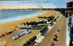 La Baule : vue de la plage prise du Majestic (anonymous) - Muzeo.com