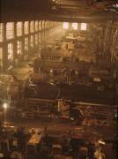 Chicago and Northwestern railroad locomotive shops, Chicago, Ill. (Jack Delano) - Muzeo.com