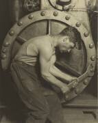 Mechanic and Steam Pump (Lewis Wickes Hine) - Muzeo.com