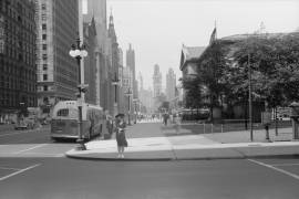 Michigan Avenue (John Vachon) - Muzeo.com