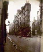 Rue de Seine and Rue de l'Echaude, Paris (Eugène Atget) - Muzeo.com
