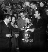 The Tabou Prize : L-R The Members of The Jury Michele Vian (Rue des Archives) - Muzeo.com