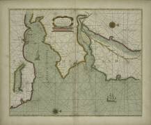 A chart of the East coast of Scotland from a sea-atlas containing an hydrographical description of most of the sea-coasts of the known parts of the world by Samuel Thornton (English School) - Muzeo.com