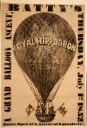 A grand balloon ascent (English School) - Muzeo.com