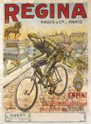 Affiche publicitaire pour le vélocipède Regina (Philippe Chapellier) - Muzeo.com