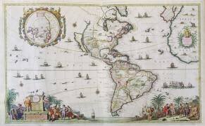 America (Nicolaes Visscher the Younger) - Muzeo.com