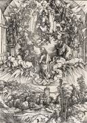 Apocalypse selon Saint Jean - Saint Jean appelé aux Cieux (Albrecht Dürer) - Muzeo.com