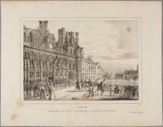 Arrivée du duc d'Orléans à l'Hôtel de Ville, le 31 juillet 1830 (anonymous) - Muzeo.com