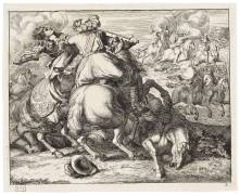 Combat de cavaliers (Adam Frans van der Meulen) - Muzeo.com