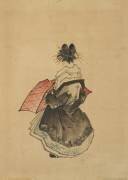 Elegant Beauty (Hokusai) - Muzeo.com