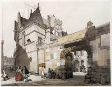 Entrée de l'hôtel des abbés de Cluny (Thomas Shotter Boys) - Muzeo.com