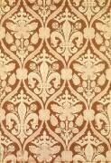 'Fleur-de-Lis', reproduction wallpaper designed by S. Scott and produced by Cole and Sons, for the Houses of Parliament (Augustus Welby Pugin) - Muzeo.com