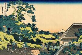 Fuji from Mishima pass (Hokusai) - Muzeo.com