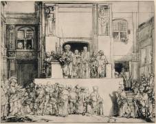 Jésus-Christ présenté au peuple ; 5ème état (Rembrandt) - Muzeo.com