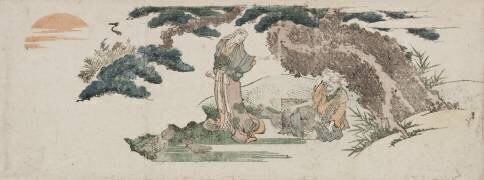 Jo and Uba (Hokusai) - Muzeo.com