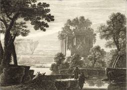 Landscape with ancient ruins (Gabriel Perelle) - Muzeo.com