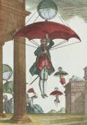 Le parachute servant d'ascenseur (anonymous) - Muzeo.com