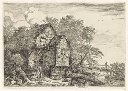 Le petit pont (Jacob Isaakszoon van Ruisdael) - Muzeo.com