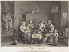 Le repas flamand (Jean Daullé) - Muzeo.com