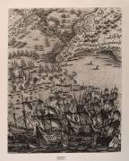 Le Siège de La Rochelle : planche E (Jacques Callot) - Muzeo.com
