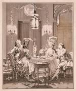 Le Souper fin; premier état (Jean-Michel Moreau the Younger) - Muzeo.com