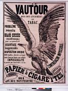 Le Vautour dans tous les bureaux de tabac... Papier à cigarettes (anonymous) - Muzeo.com