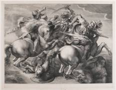 Les quatre cavaliers ou la bataille d'Anghiari (Gérard Edelinck) - Muzeo.com