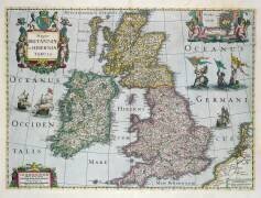 Map of Britain (English School) - Muzeo.com