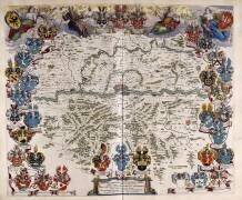 Map of Germany (Joan Blaeu) - Muzeo.com
