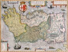 Map of Ireland (English School) - Muzeo.com