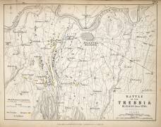 Map of the Battle of Trebbia (Alexander Keith Johnston) - Muzeo.com