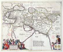 Map of the travels of Alexander the Great (Willem Blaeu) - Muzeo.com