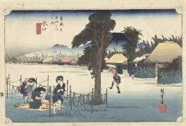 Minakuchi, the famous local product kanpyo (Hiroshige) - Muzeo.com