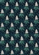 Motif répétitif de feuilles de marronniers (anonymous) - Muzeo.com