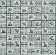 Motif répétitif de petits carreaux (anonymous) - Muzeo.com