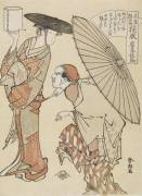 Offering Pails of Water (Hokusai) - Muzeo.com