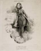 Portrait-charge de George Sand (Alcide-Joseph Lorentz) - Muzeo.com