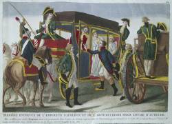 Première entrevue de l'empereur Napoléon Ier et de l'archiduchesse Marie Louise d'Autriche (anonymous) - Muzeo.com