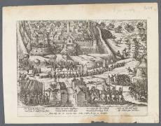 Siège de Saint-Jean-d'Angély, 16 octobre-2 décembre 1569 (Frans Hogenberg) - Muzeo.com