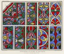 Specimens of the Glass in the Nave (John Bowne) - Muzeo.com