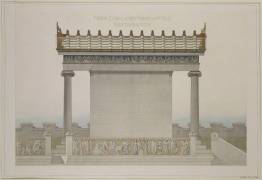 Temple de la Victoire Aptère à Athènes. (Louis Boitte) - Muzeo.com