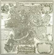 Town Plan of Rome (Giovanni Battista Falda) - Muzeo.com