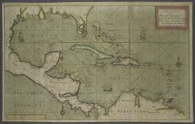 Trading map of the West Indies (English School) - Muzeo.com