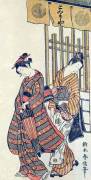 Two beauties out strolling (Suzuki Harunobu) - Muzeo.com