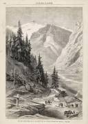 Vue des frontières de la Savoie et de la Suisse (canton du Valais) (anonymous) - Muzeo.com