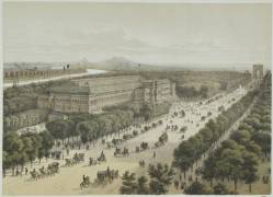Vue du palais de l'Industrie aux Champs-Elysées (Léon-Auguste Asselineau) - Muzeo.com