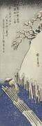 Winter, snow on the Sumida River (Hiroshige) - Muzeo.com
