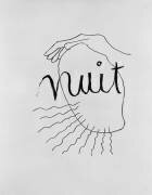 Alphabet pour adulte : Nuit (Man Ray) - Muzeo.com