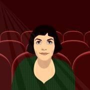 Amelie at the Flix (Claire Huntley) - Muzeo.com